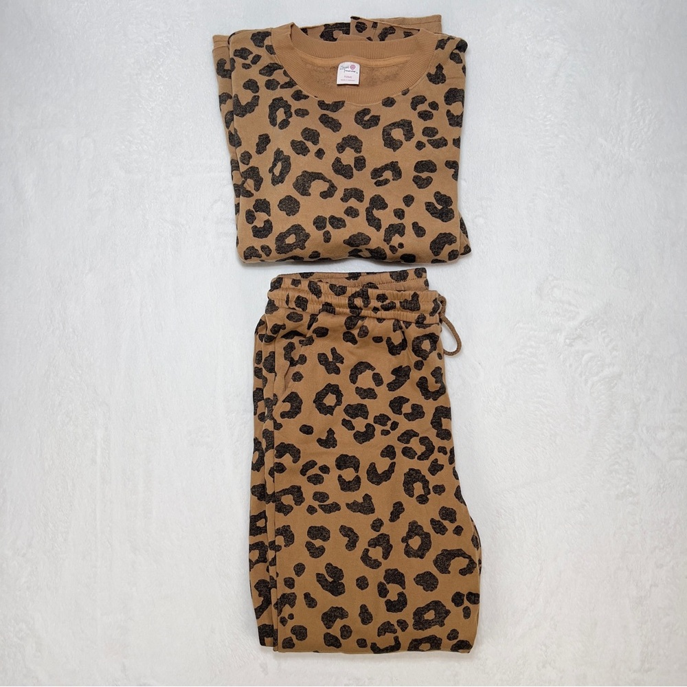Secret Treasures Women's L 12-14 Sleep Top and Cuffed Pants, 2-Piece